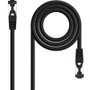 CABLE DE RED LATIGUILLO SSTP CAT8.1 AWG26 0.30 M NEGRO NANOCABLE